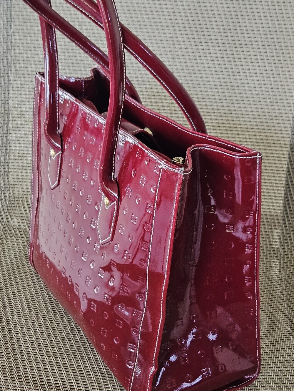 Arcadia Handbag, Dark Red Handbag